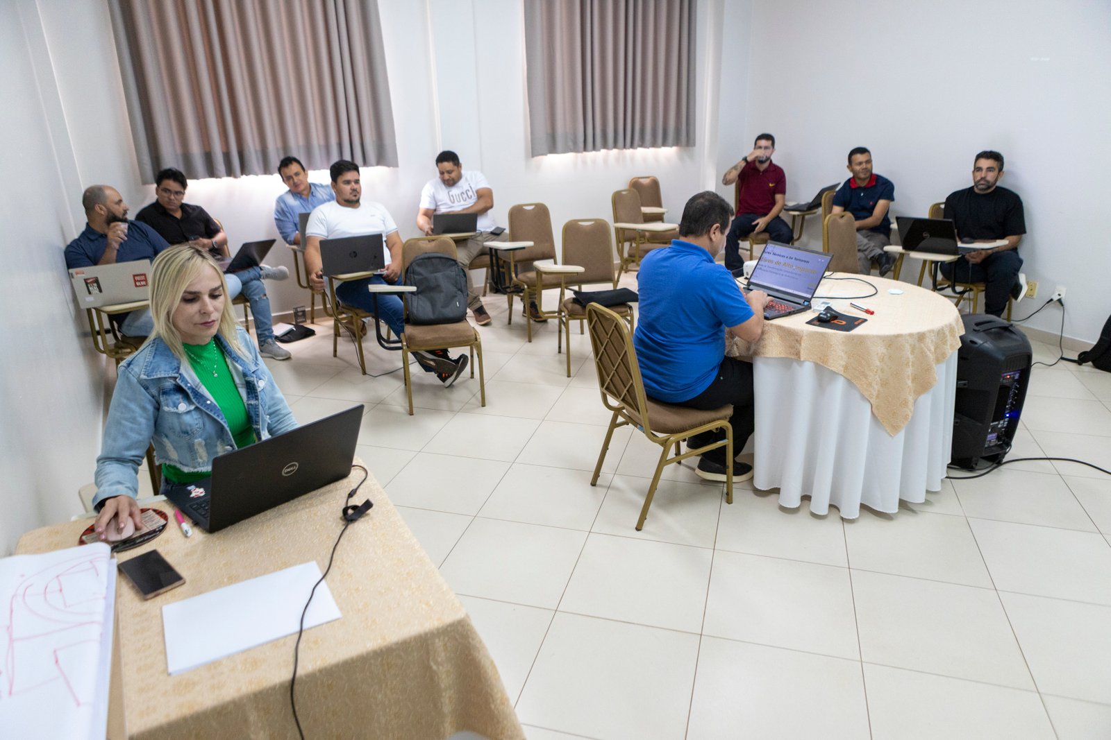 Sala de aula – workshop